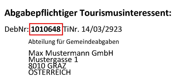 Parkkarte fr Bewohner in der Kurzparkzone